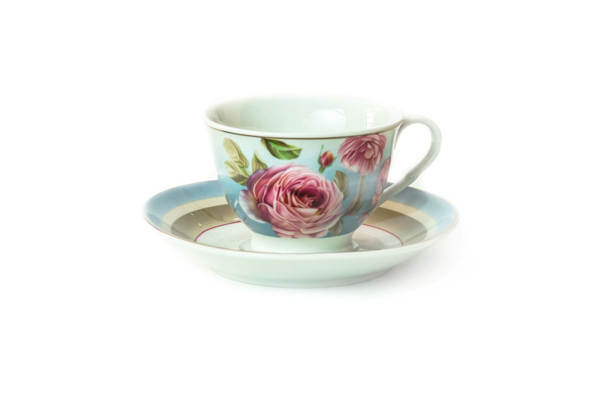 Viola Peony Blush Tea Set