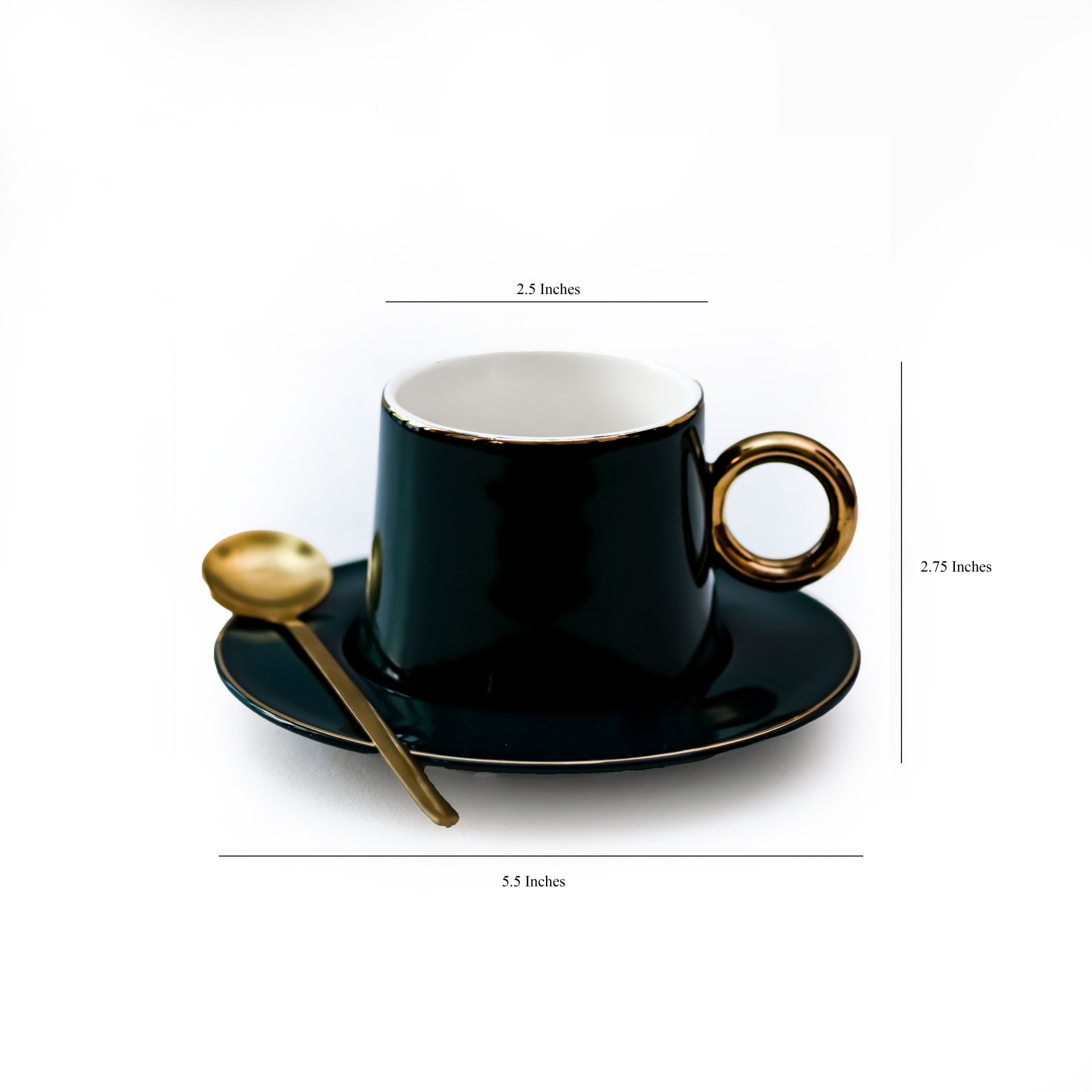 Viola Verdant Tea/Coffee Mug Set