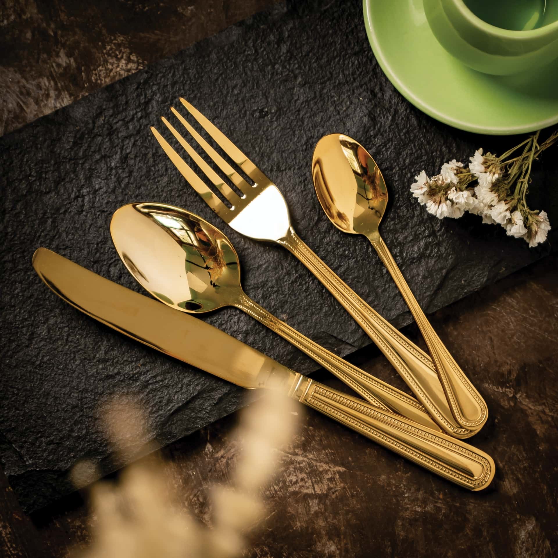 Viola Aureate Cutlery Set